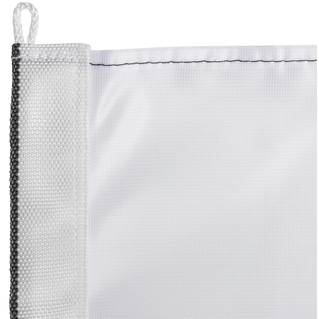 Pavillon Alpha bleu et blanc