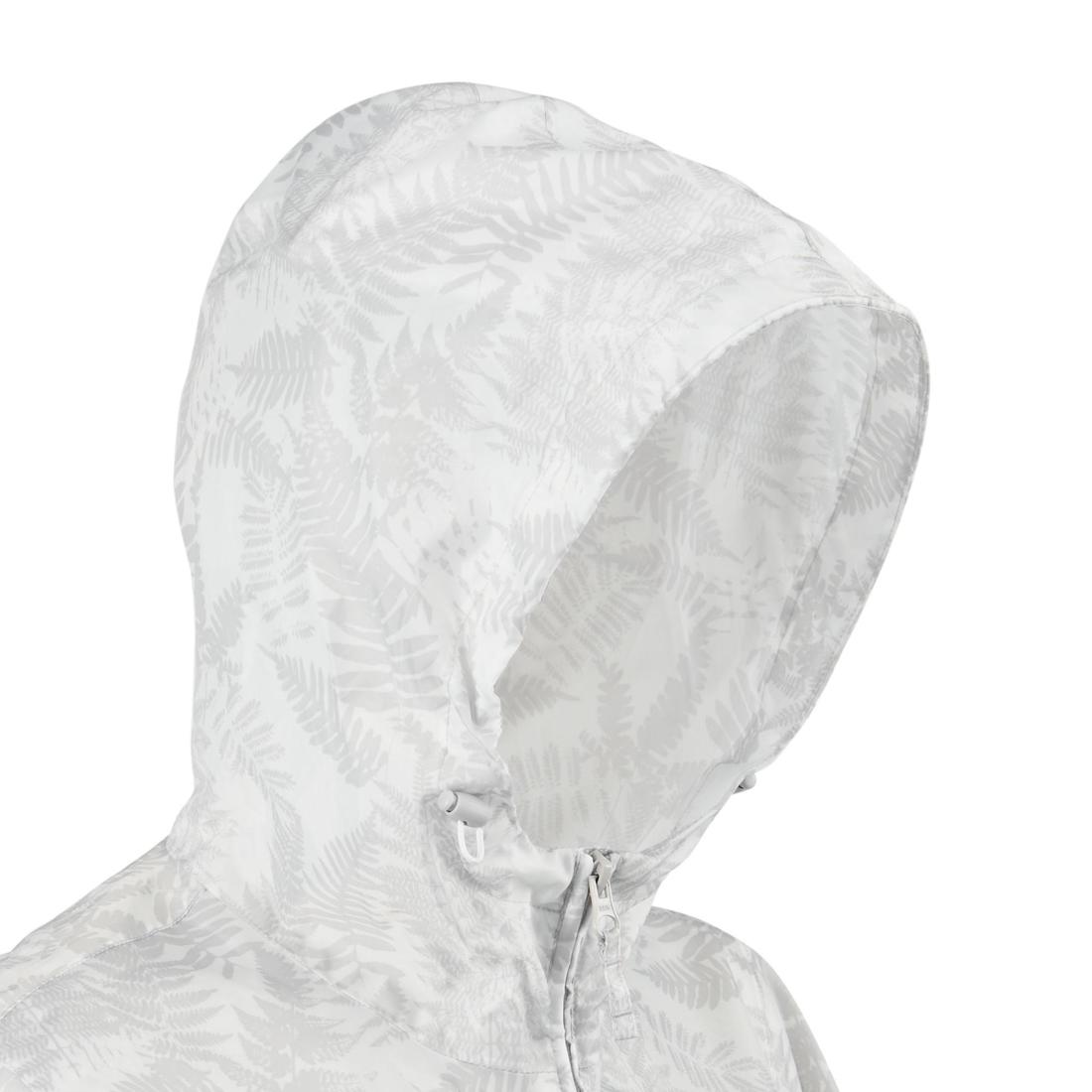 Veste de randonnée déperlante coupe-vent femme, Raincut Full Zip