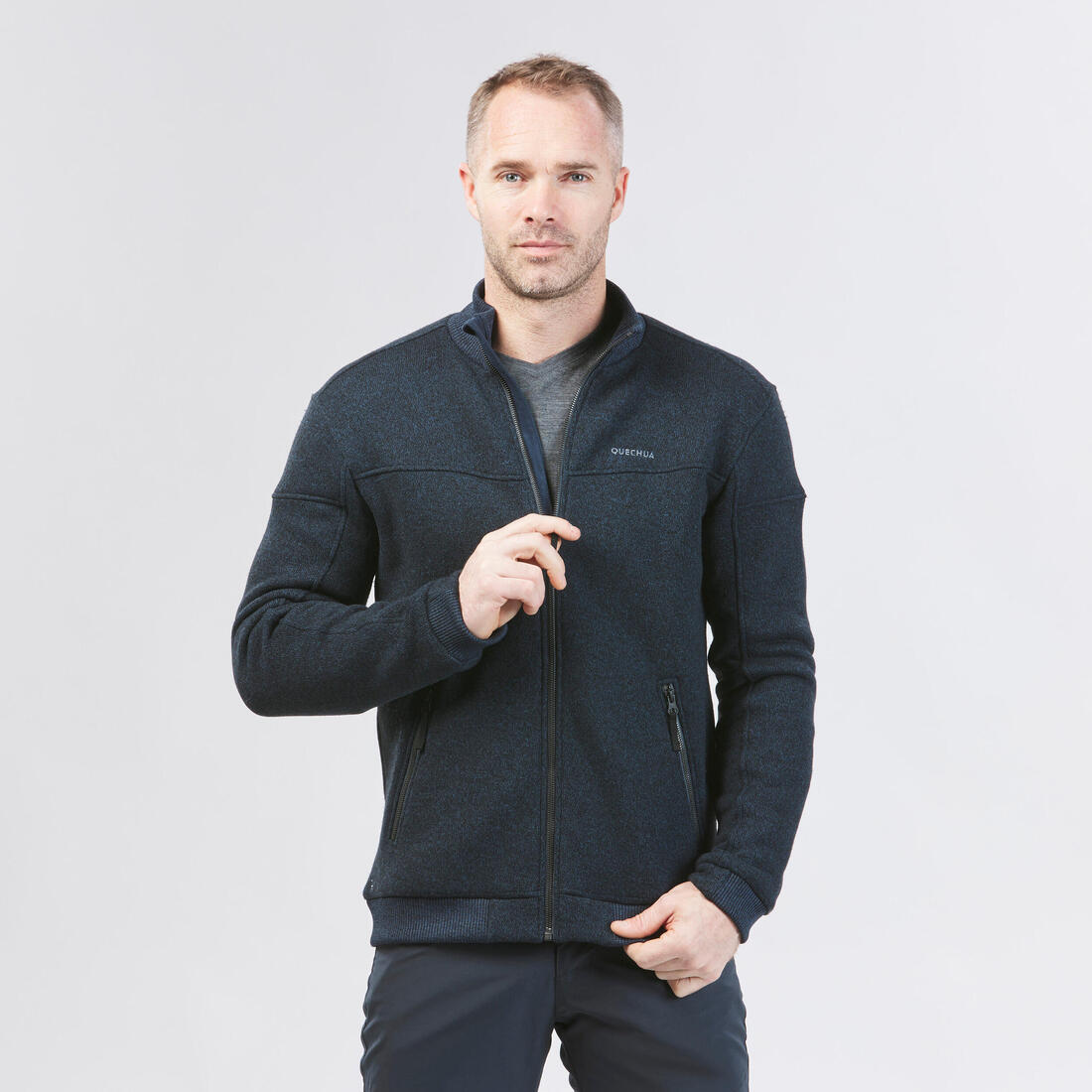 Polaire chaude de randonnée homme, NH100
