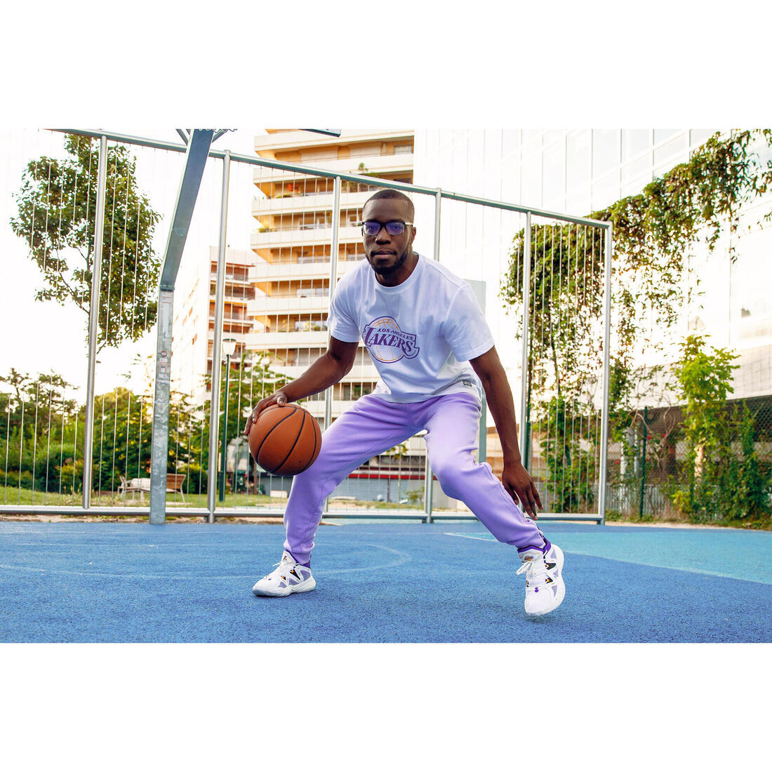 T-shirt de basketball NBA Warriors homme/femme -  TS 900 AD
