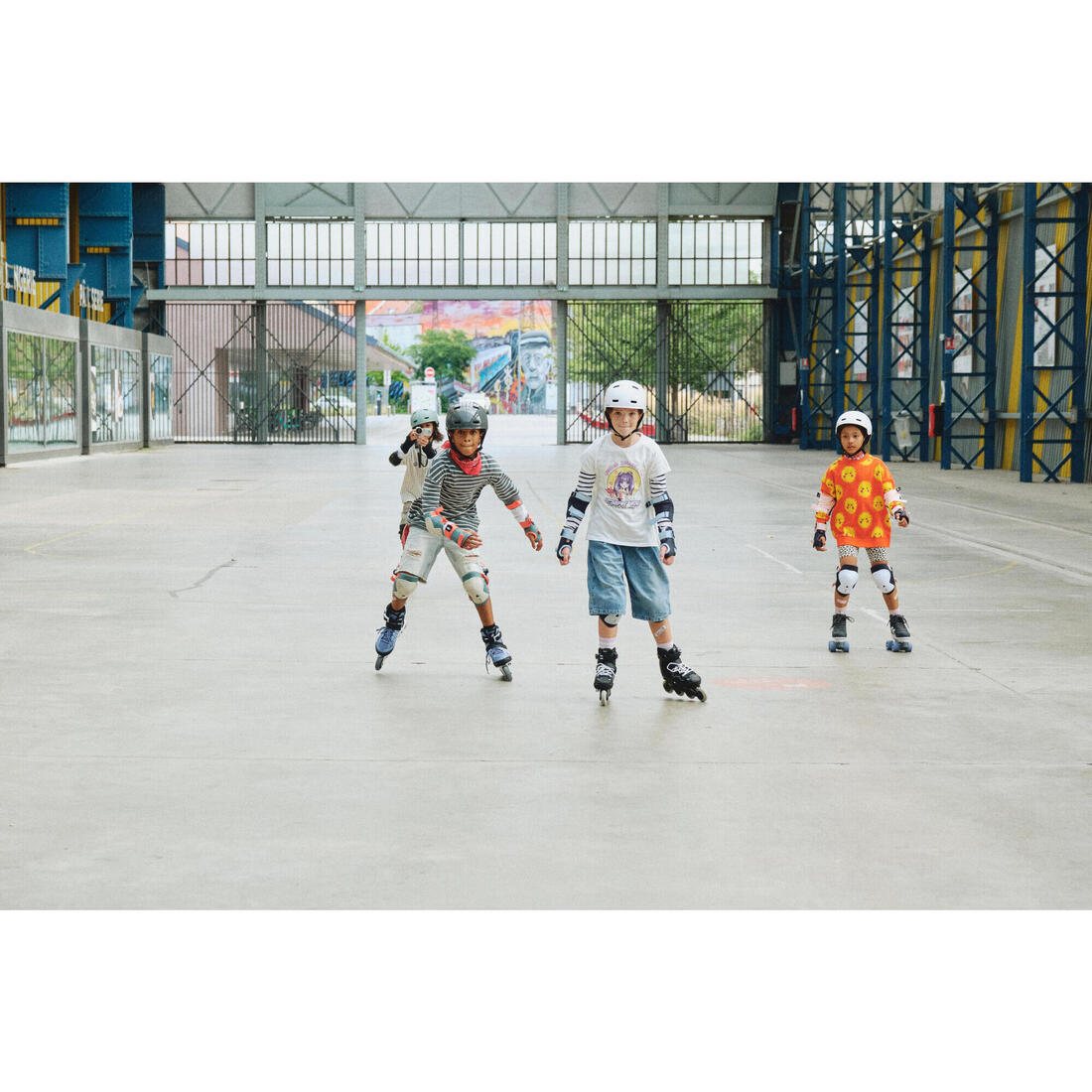 Patin à roulettes enfant QUAD 100 JR