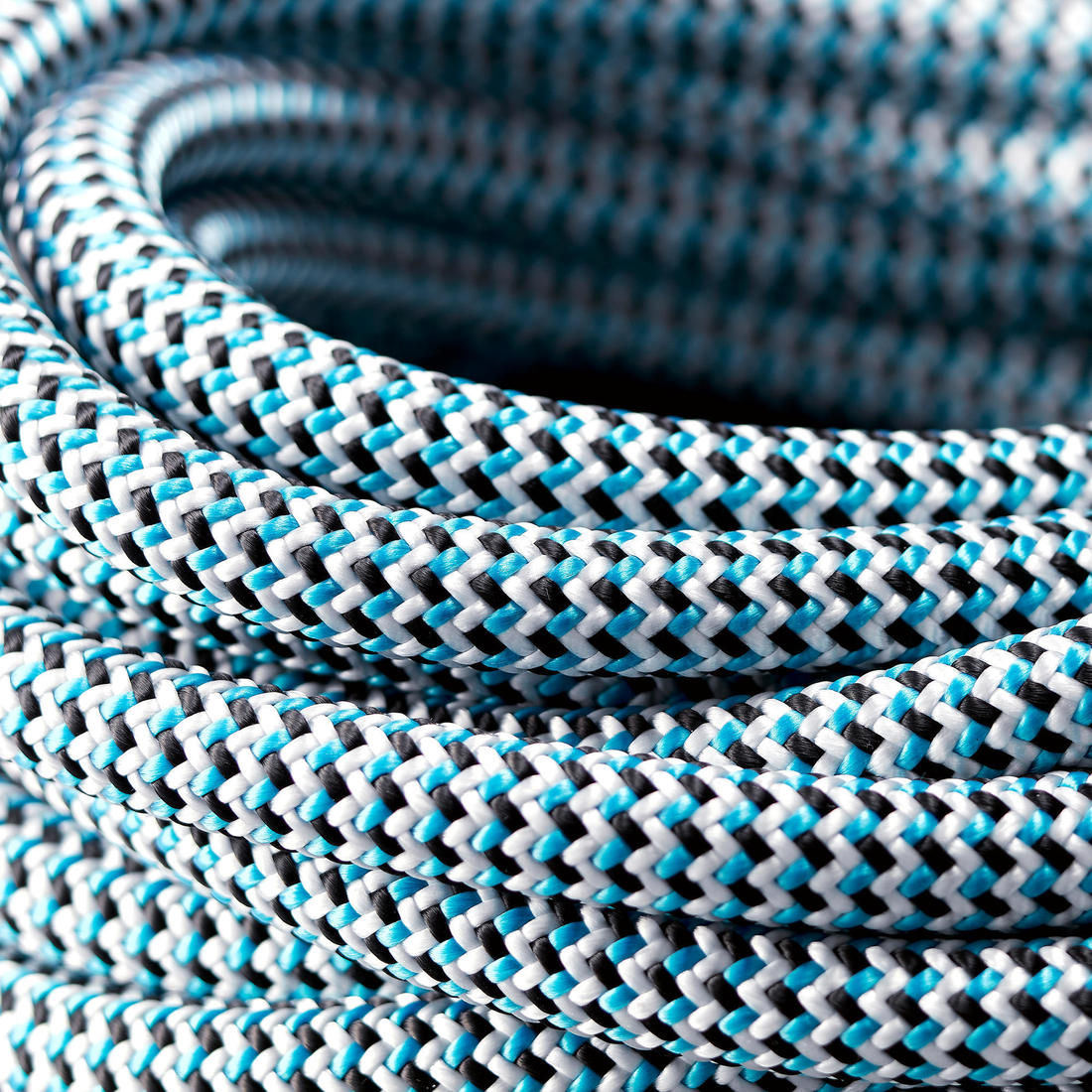 CORDE D'ESCALADE  INDOOR 10MM x 25M-  COULEUR BLEU