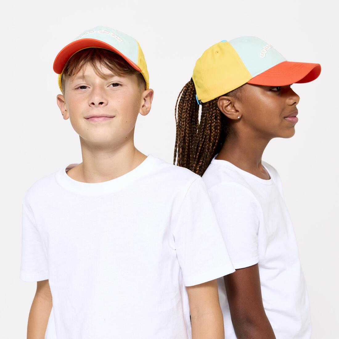 Casquette enfant respirante réglable mixte