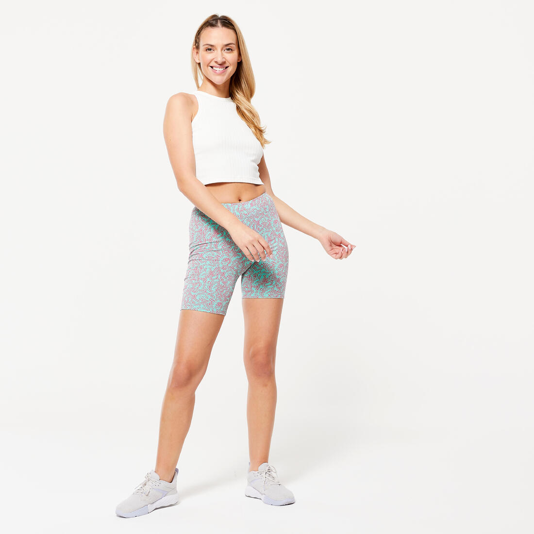 Short cycliste fitness femme