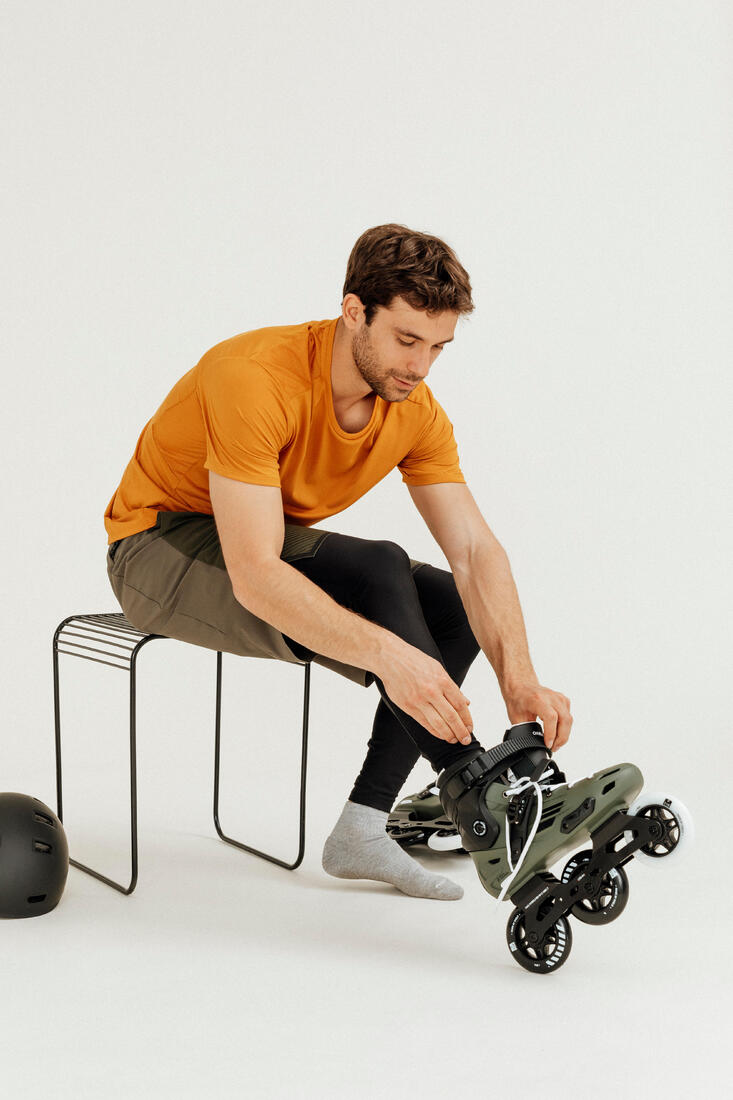 Roller freeskate adulte mf900 urban green
