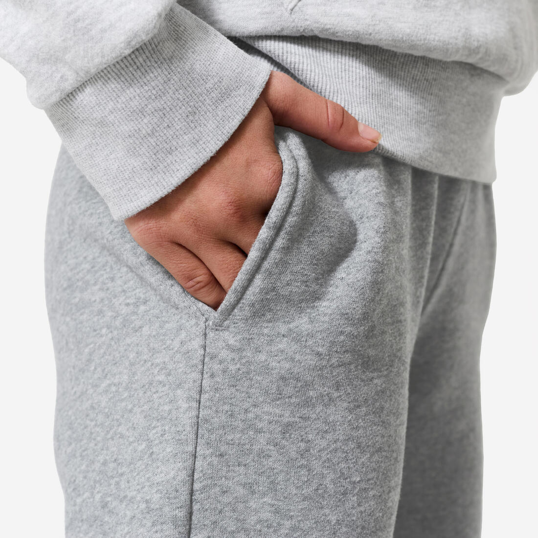 Pantalon de survêtement multisport chaud enfant mixte