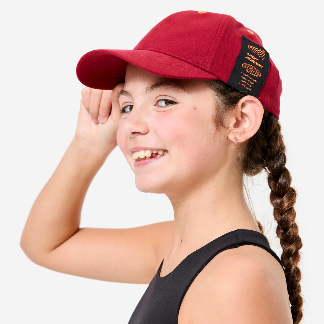 Casquette enfant respirante réglable mixte