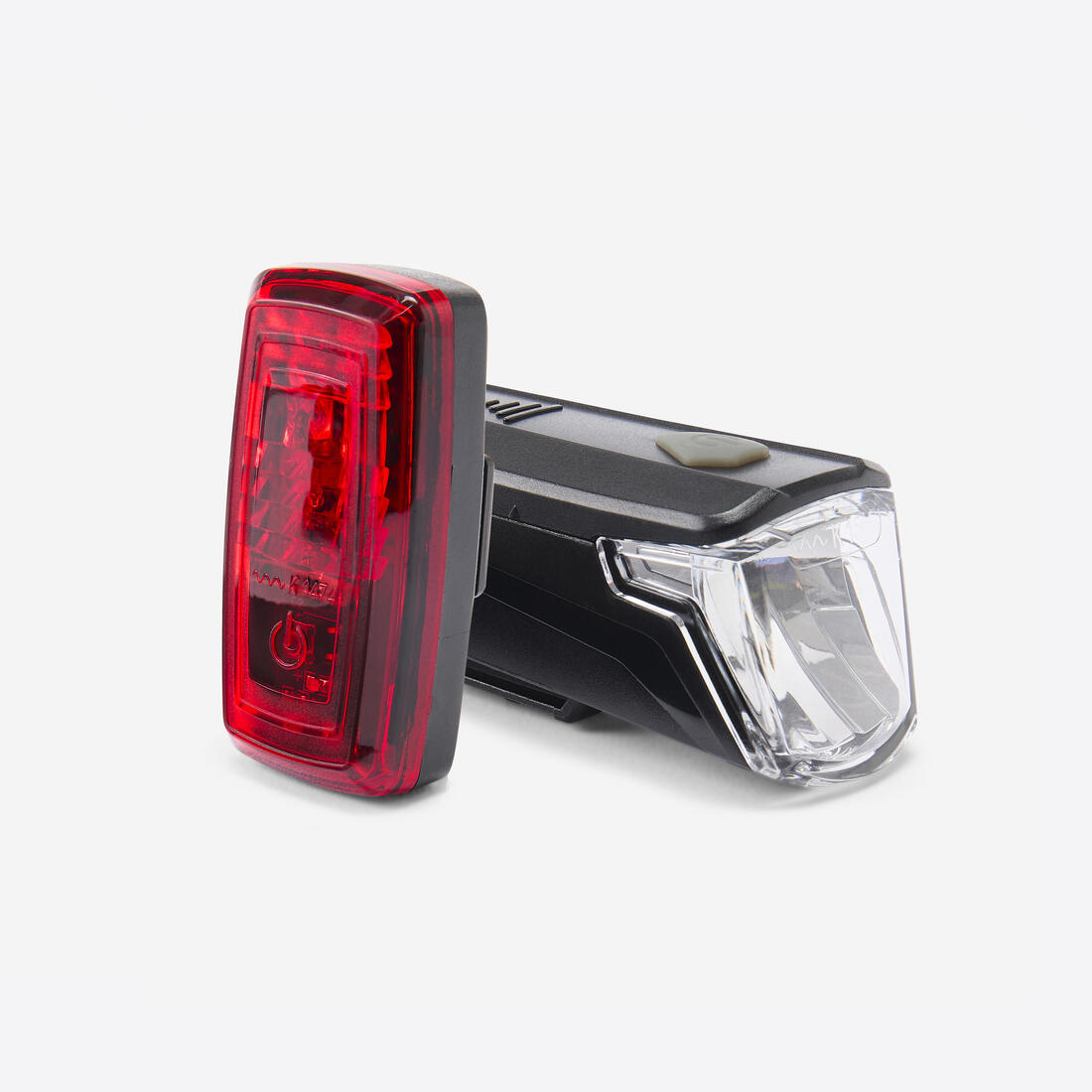 KIT ECLAIRAGE VELO LED ST 110 AVANT ET ARRIÈRE A PILES