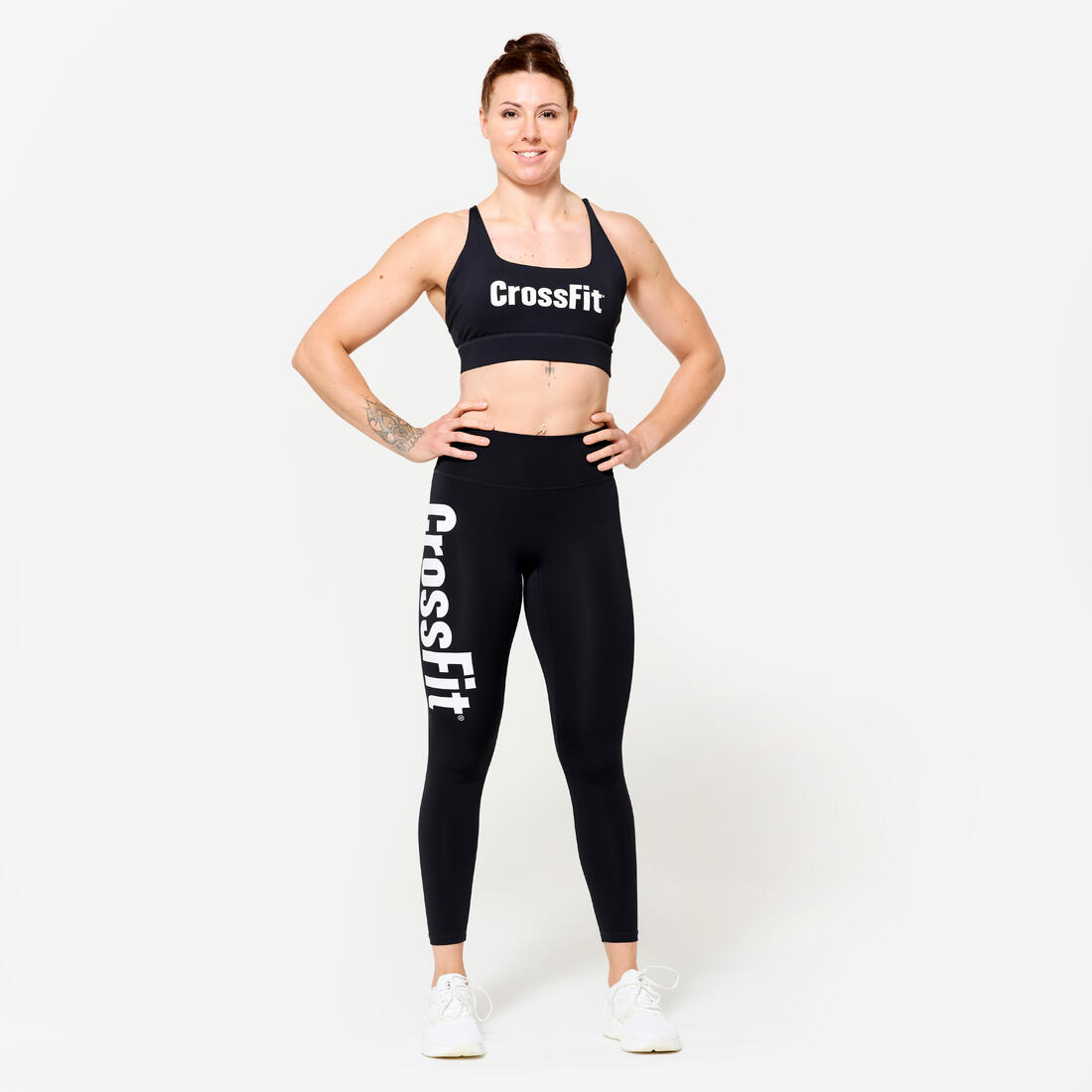 Legging de CROSSFIT® femme, noir