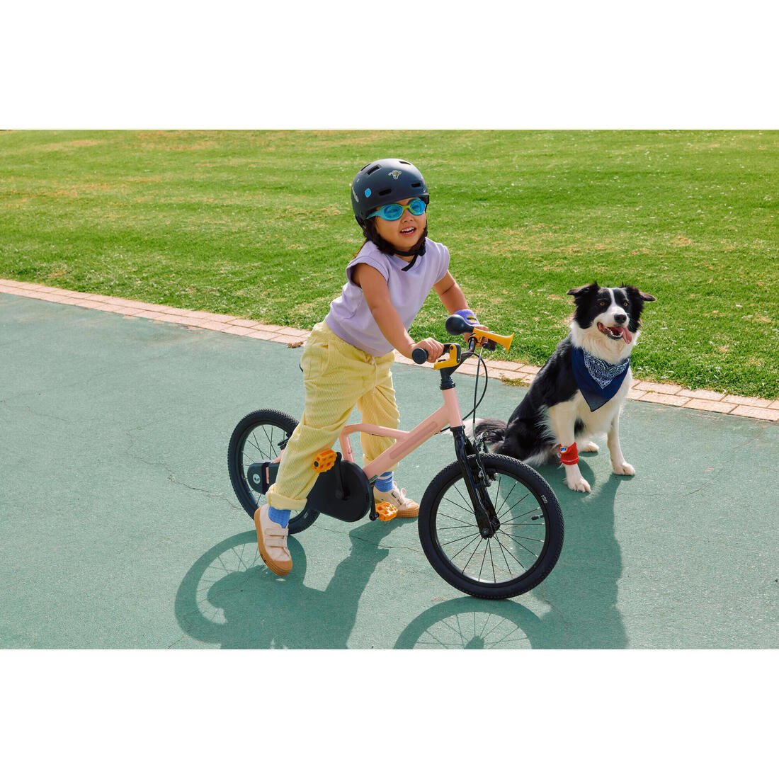 Vélo enfant 16 pouces 4-6 ans, DISCOVER 500