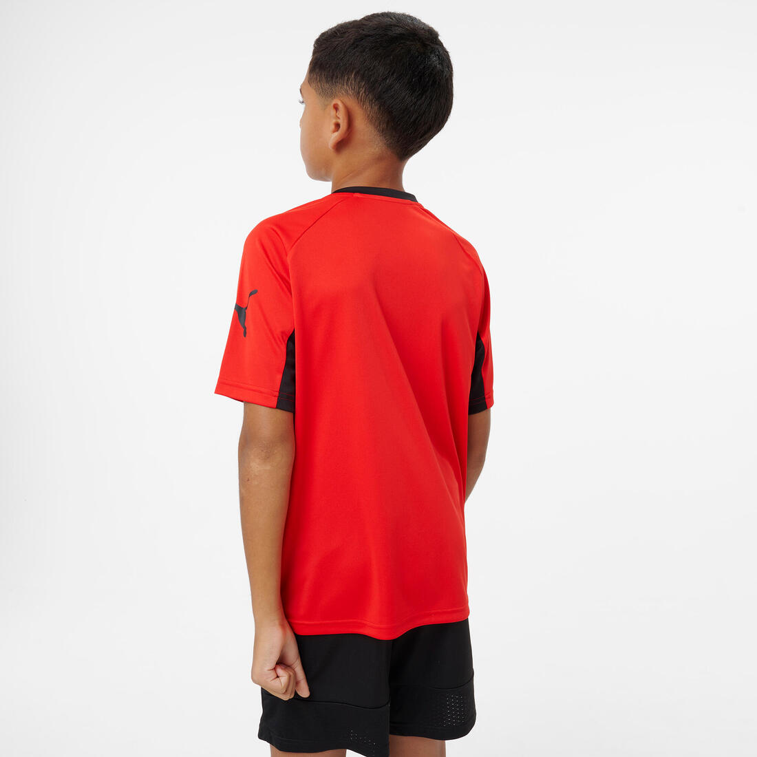 Maillot de football Puma IndividualLIGA 26 Enfant Noir/Rouge