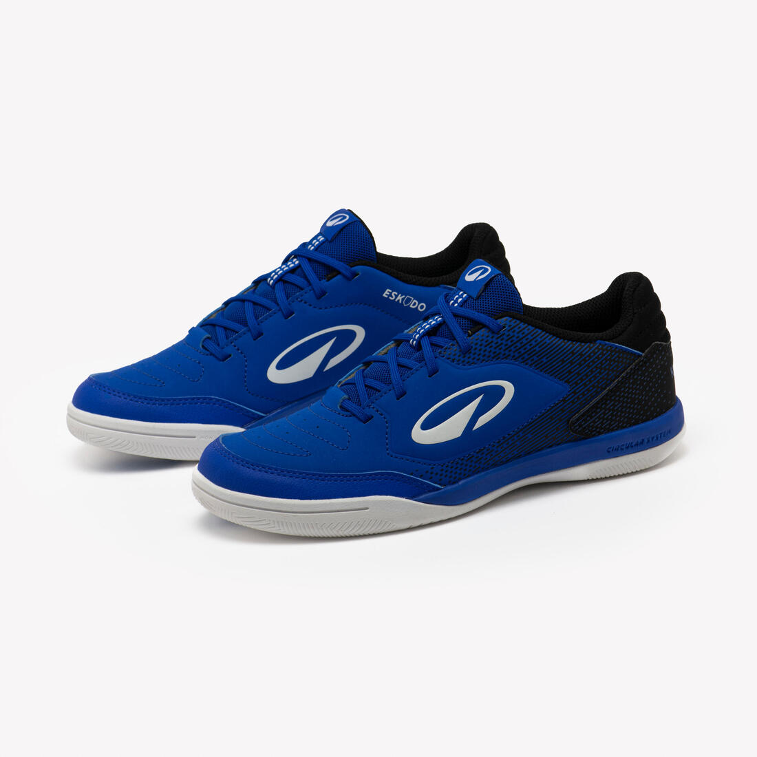 Chaussures de futsal enfant, Eskudo Club Sala orange et