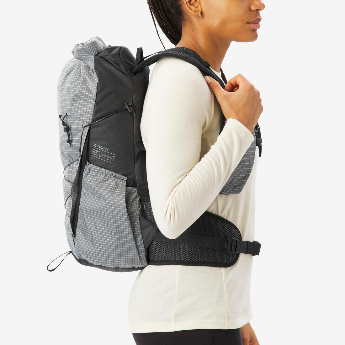Sac à dos de randonnée montagne, MH500 LIGHT 22L