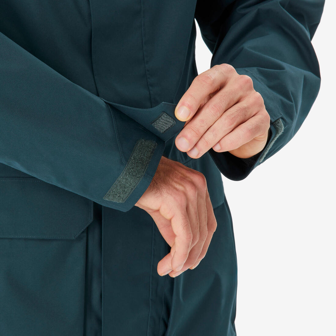 Veste de randonnée imperméable homme, NH500 Longue