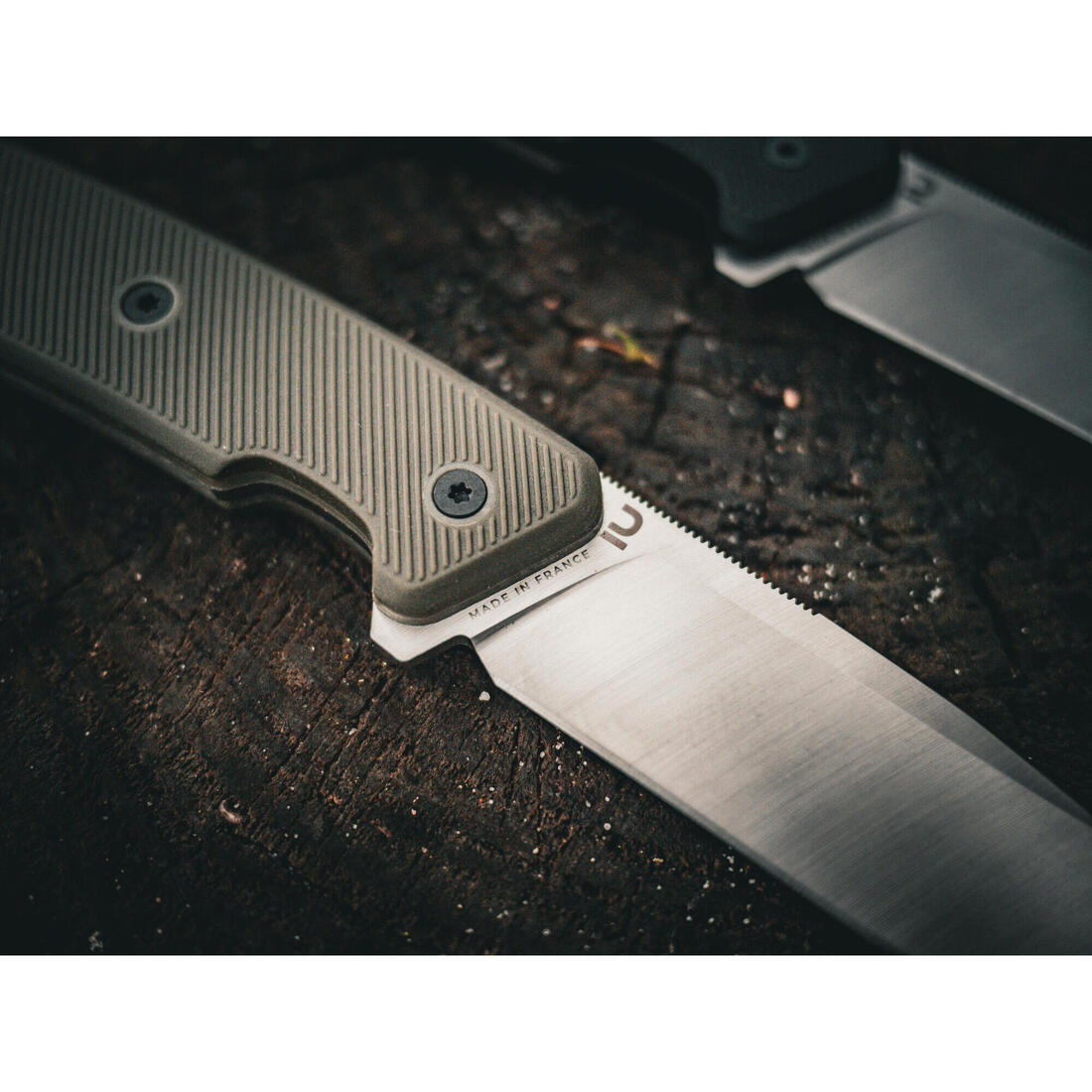 COUTEAU DE CHASSE LAME FIXE 9CM SIKA 90 FR GRIP