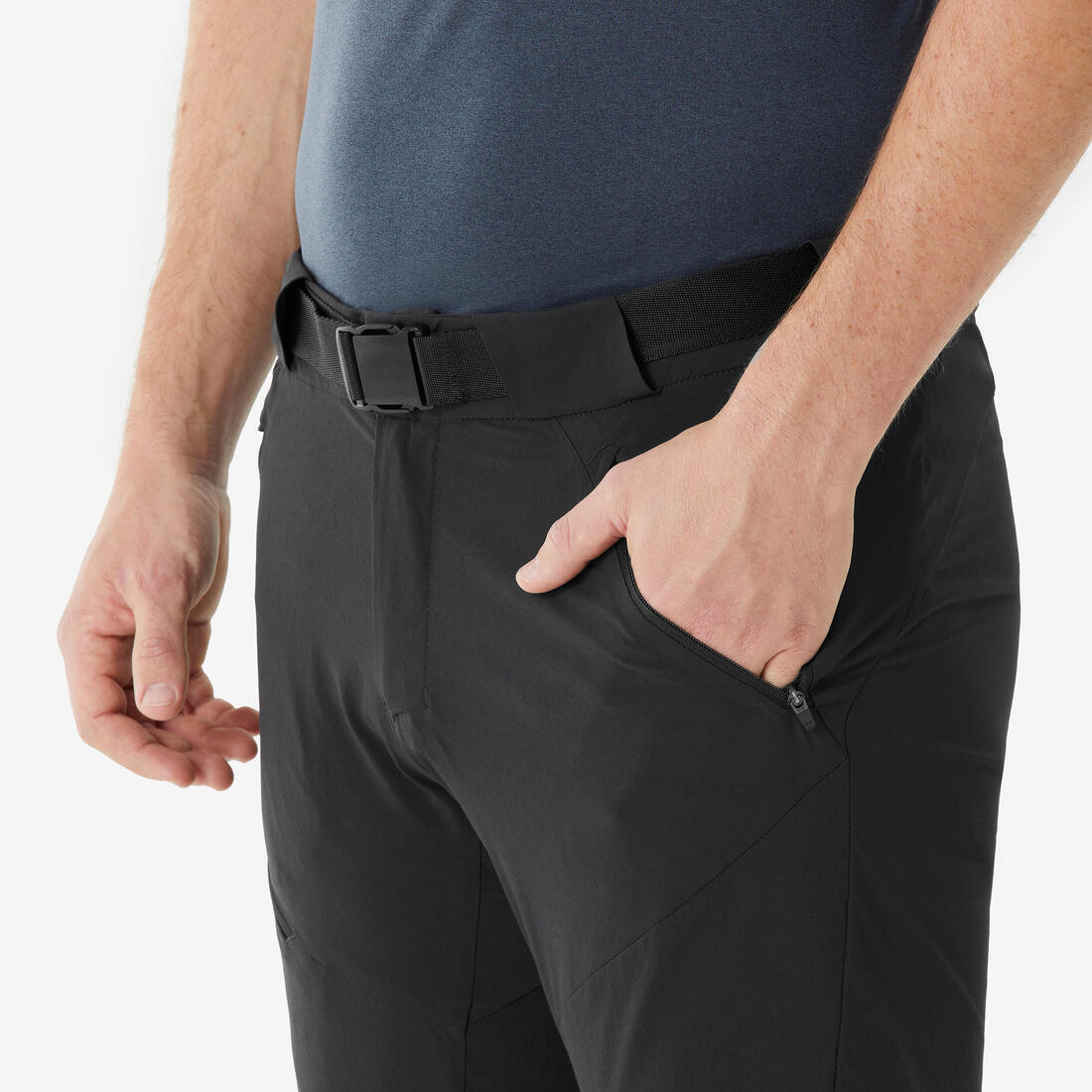 Pantalon modulable de randonnée homme, MH500