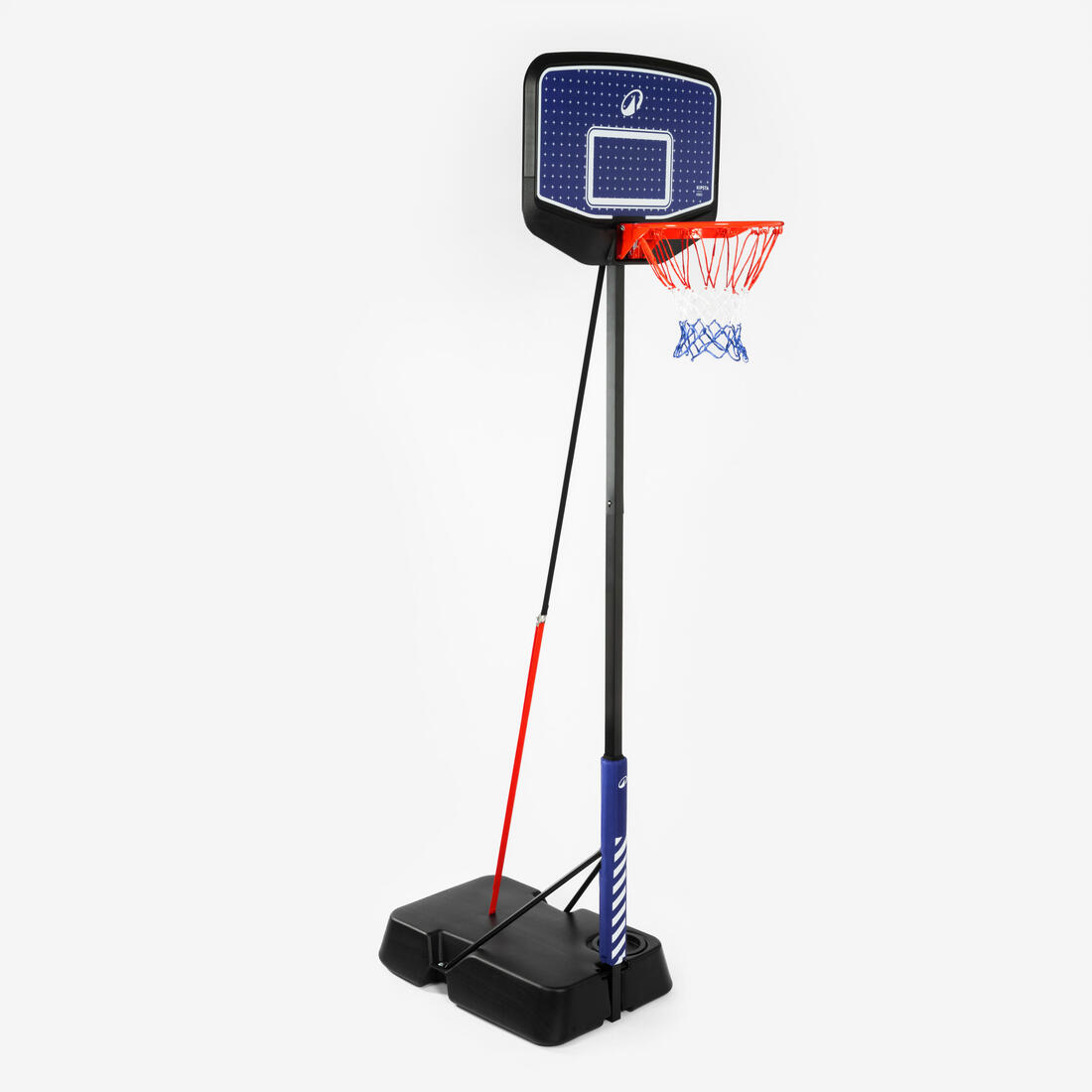 Panier de basket Enfant Dunk sur pied réglable 1,60m à 2,20m - K900