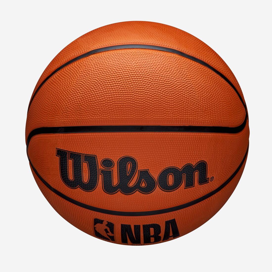 Ballon de basketball taille 7 - Ballon WILSON NBA DRV orange