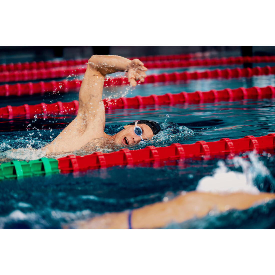 Lunettes de natation suédoises - verres miroir - taille unique