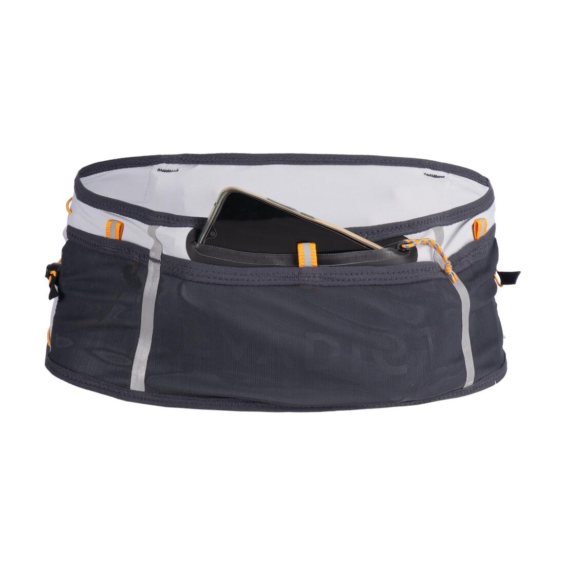 Ceinture hydratation trail running - porte bâtons