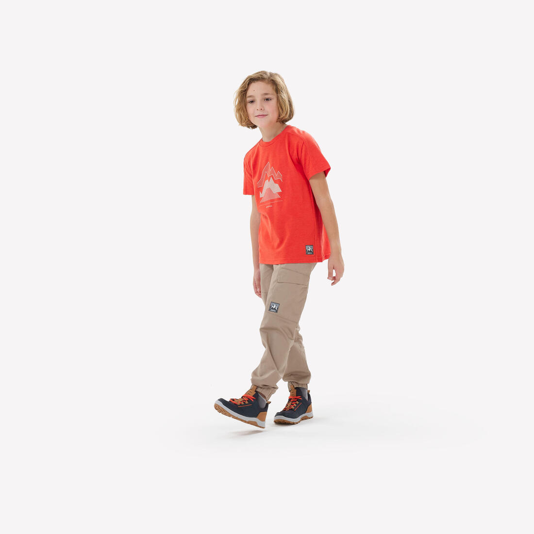 T-shirt de randonnée enfant 7-15 ans, NH100