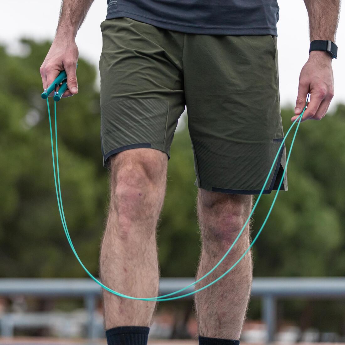 Corde à sauter de cross training vitesse - speed rope noire
