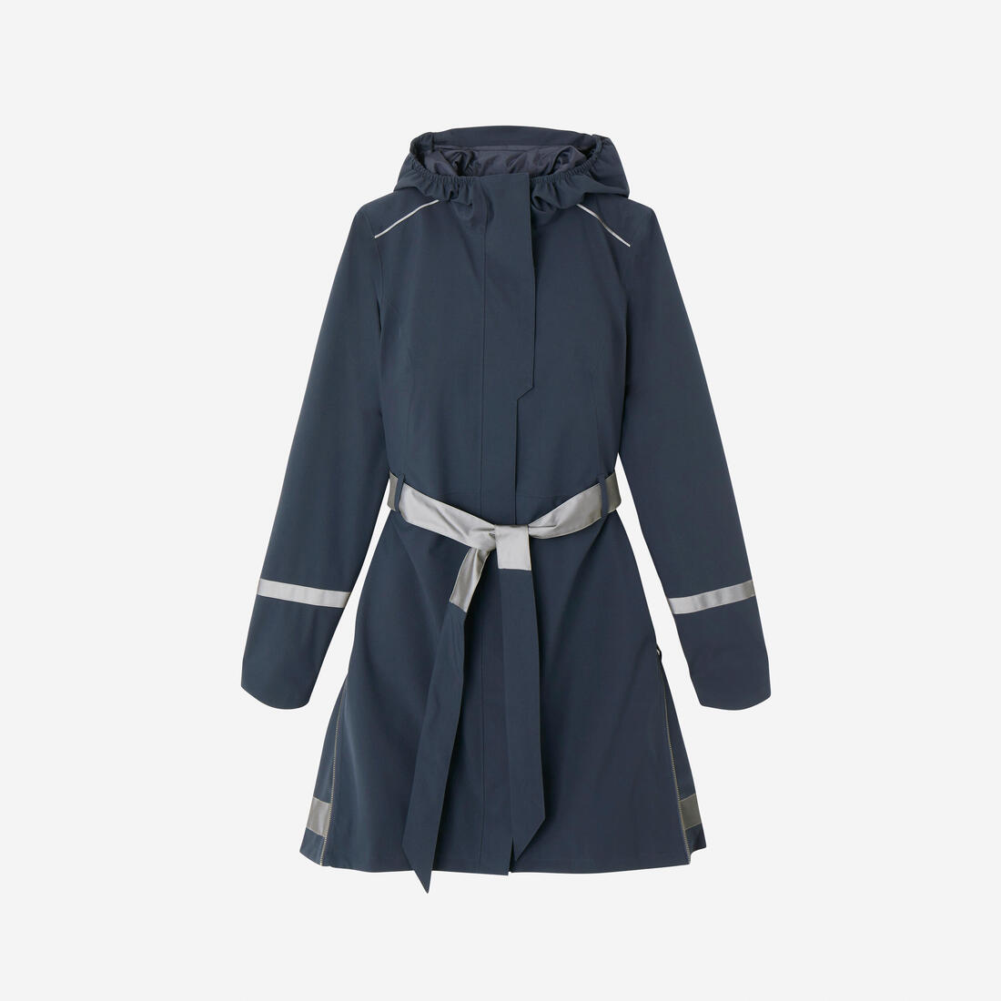 Trench femme imperméable avec capuche - vélo ville