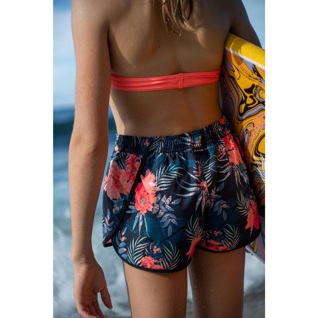 short de bain surf Fille junior
