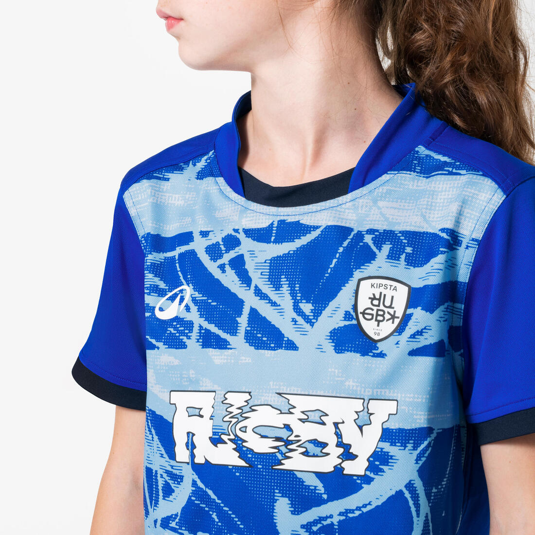 Maillot manches courtes de rugby enfant - r100