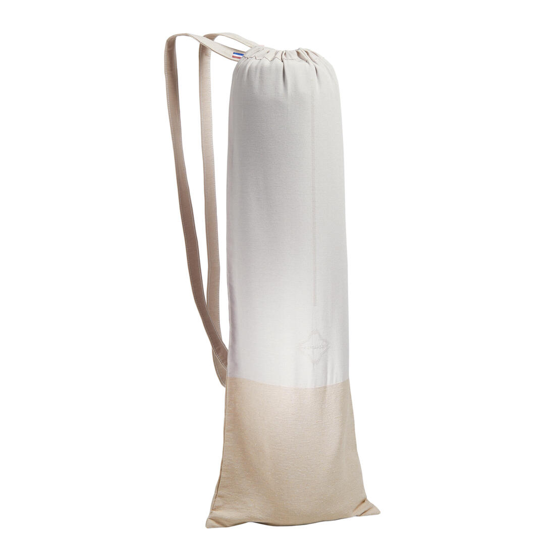 Sac tapis de yoga épaisseur 8 mm – beige crème