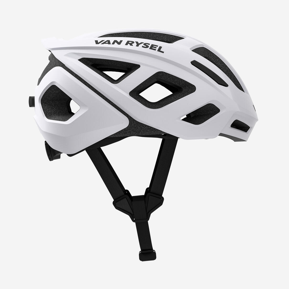Casque velo route roadr 500 jaune fluo