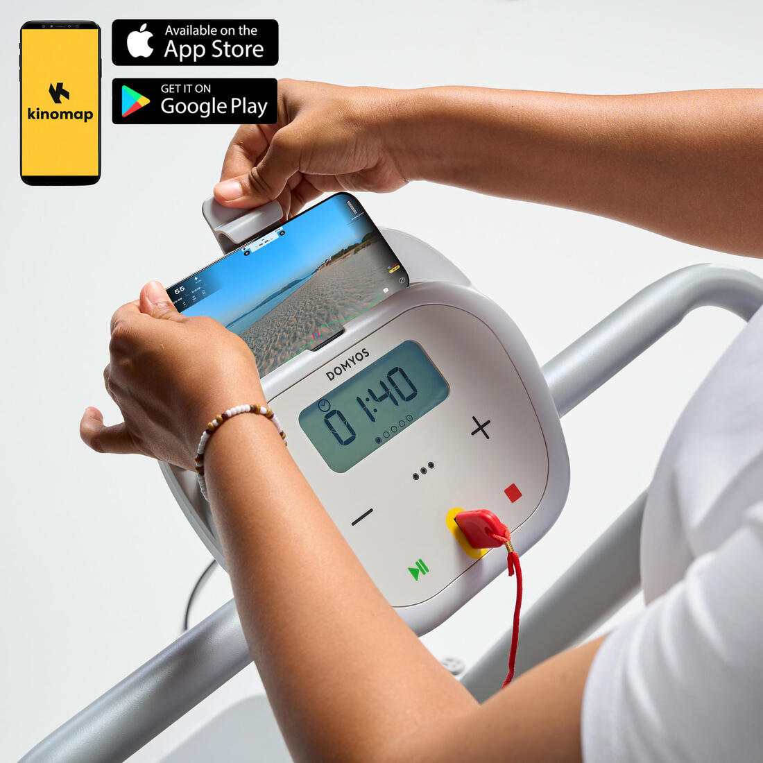 Tapis de marche pliable 8km/h, W500B garanti par Decathlon