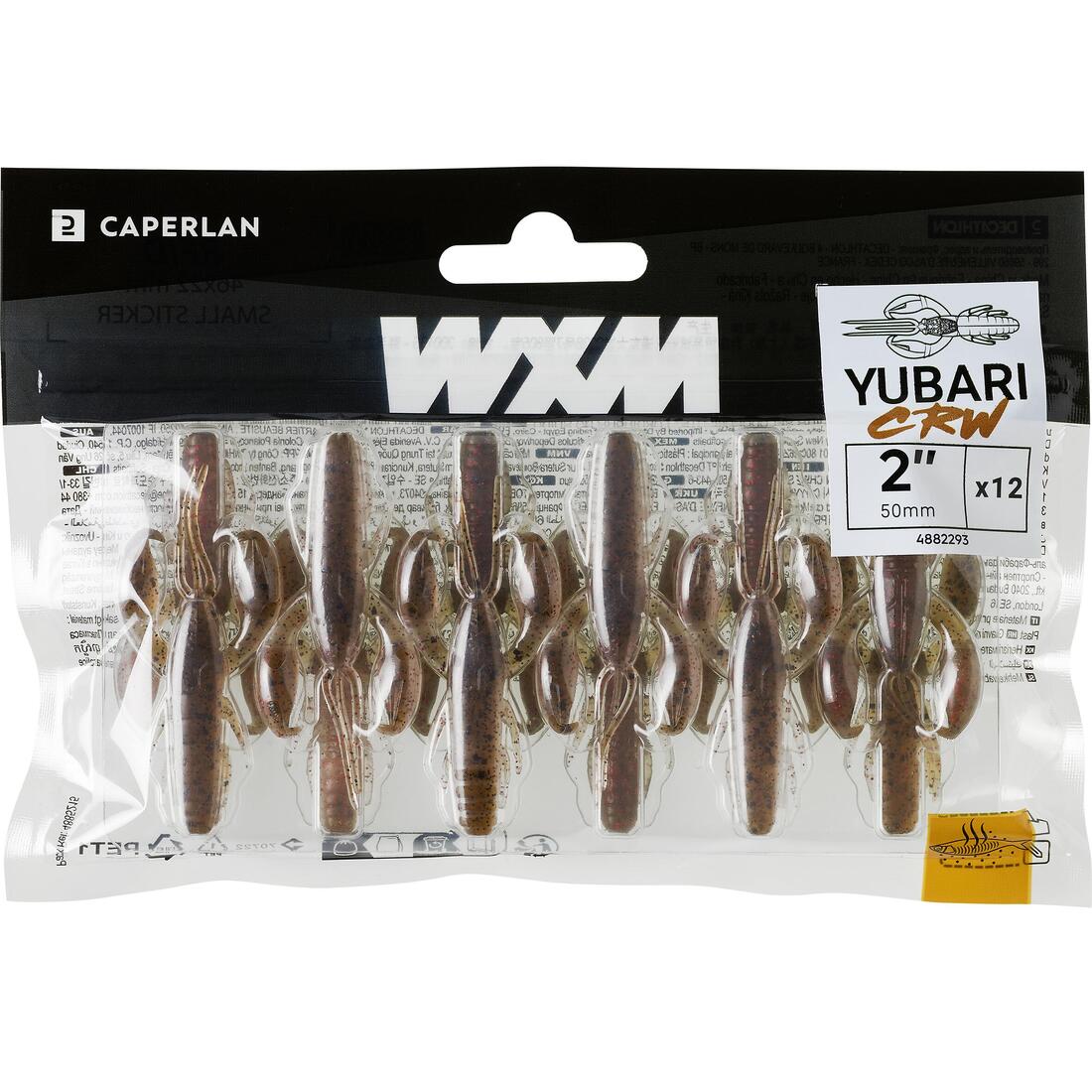 Leurre souple écrevisse avec attractant YUBARI CRW 2" 5cm YOUNG CRAW