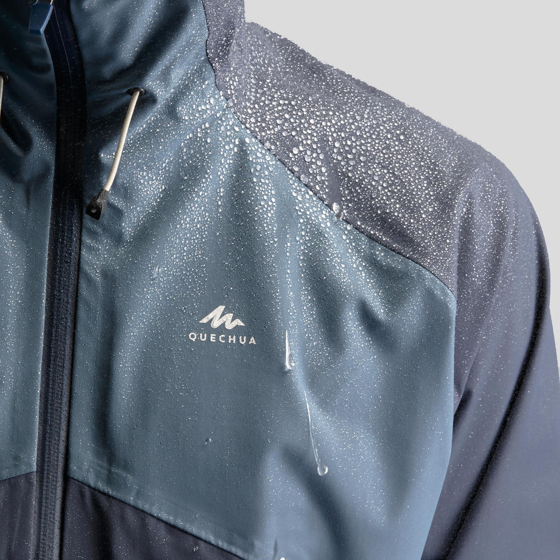 Veste légère imperméable de randonnée - mh500 - homme