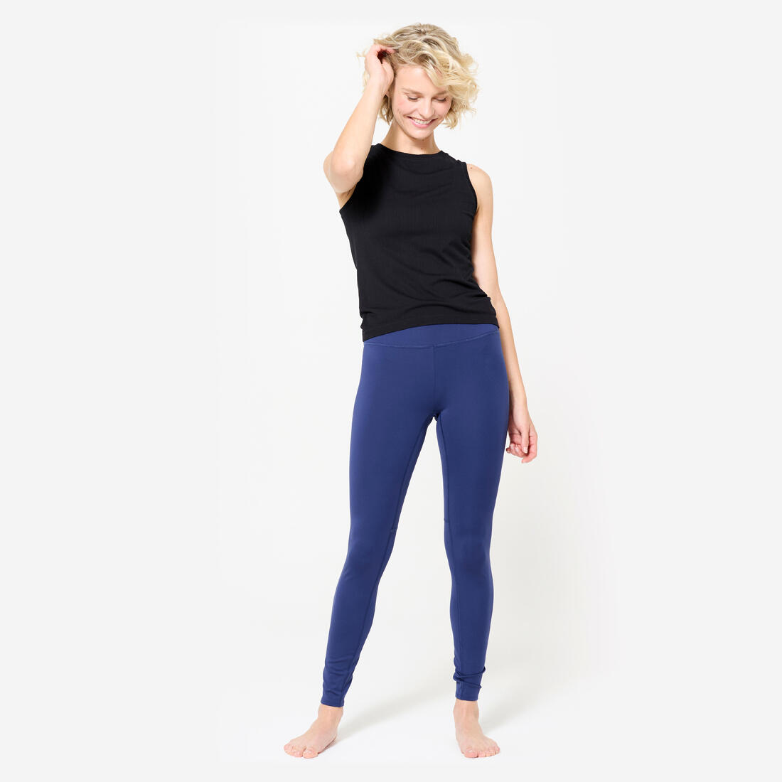 Legging de yoga effet seconde peau femme