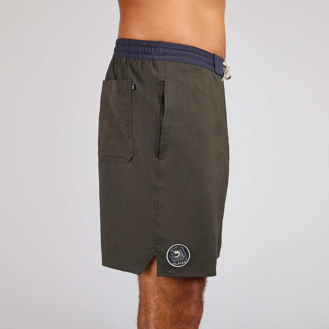 Boardshort surf short de bain mi-long 18'' homme, 100 Supagirl