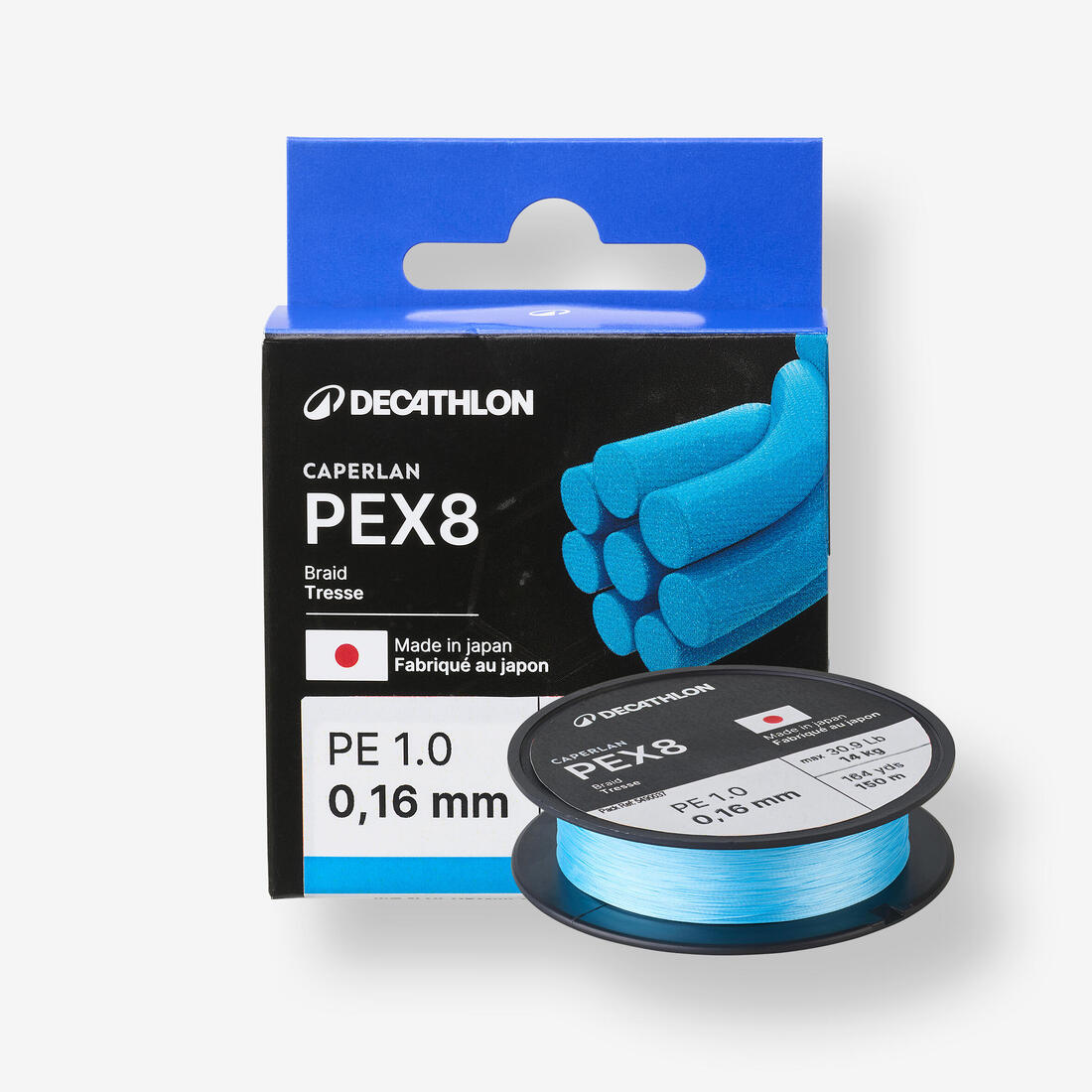 Tresse pêche aux leurres 8 brins PEX8 150m
