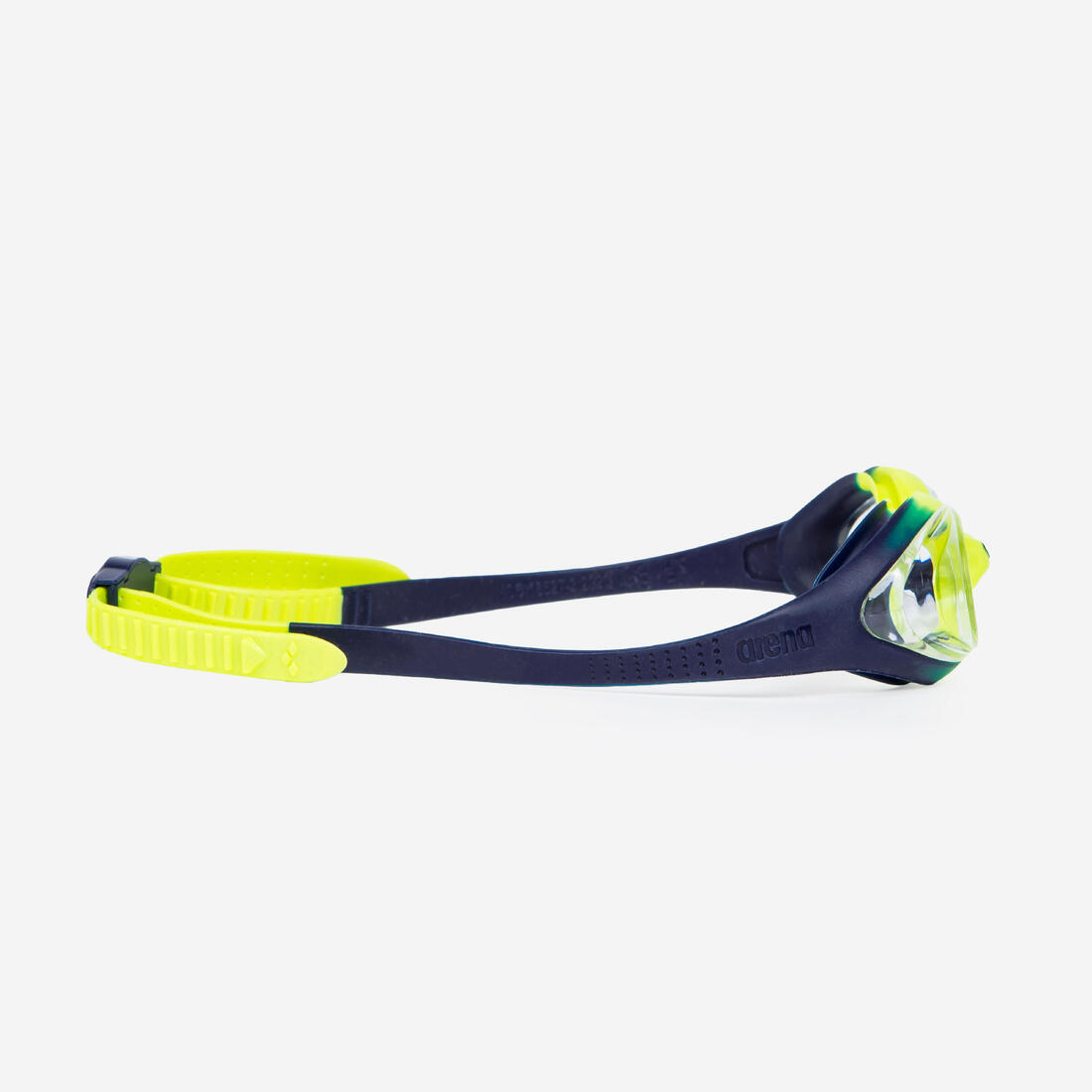 Lunettes de natation verres clairs Enfant - Arena Spider Junion clair bleu
