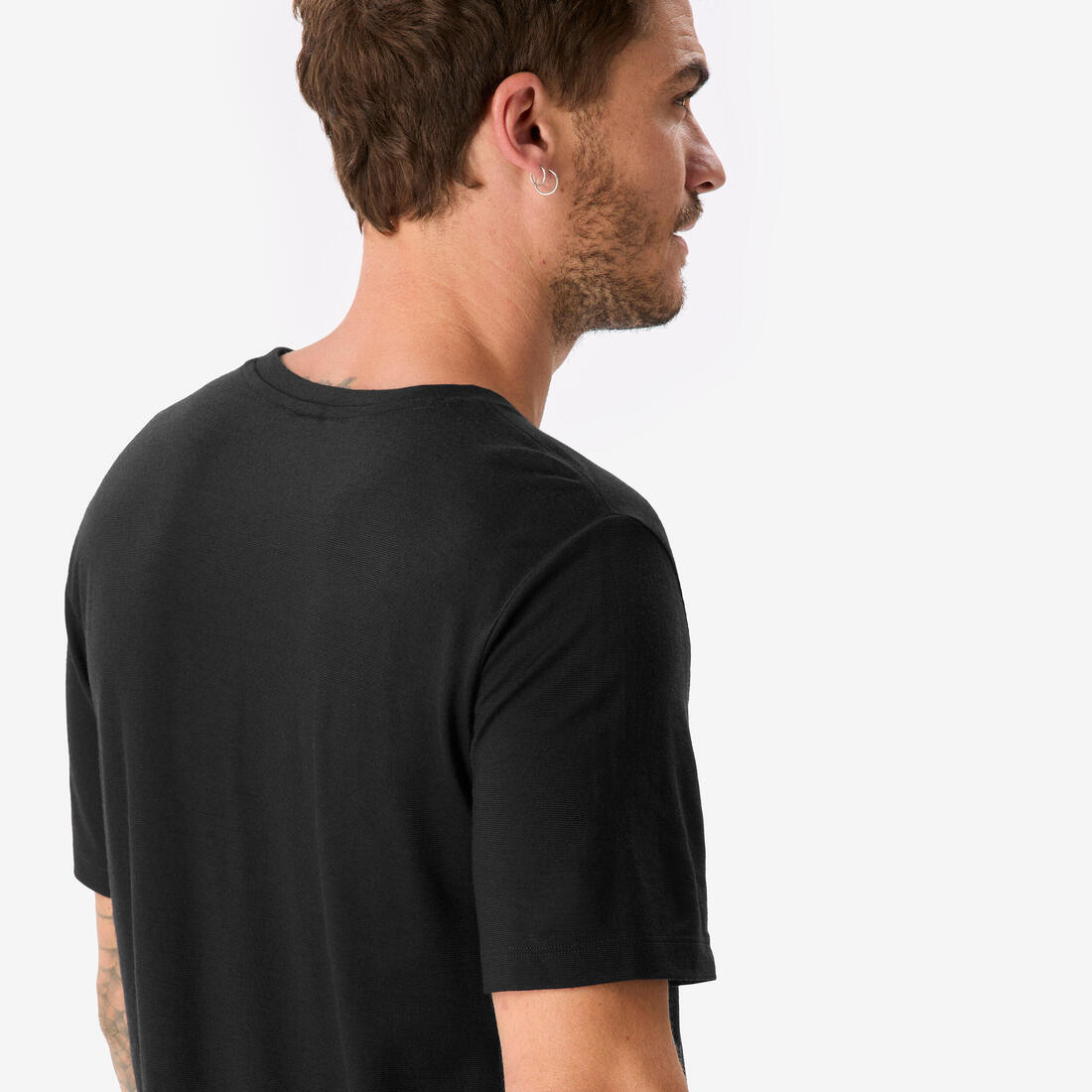 T-shirt manches courtes 100 % laine mérinos homme, Merino 100%