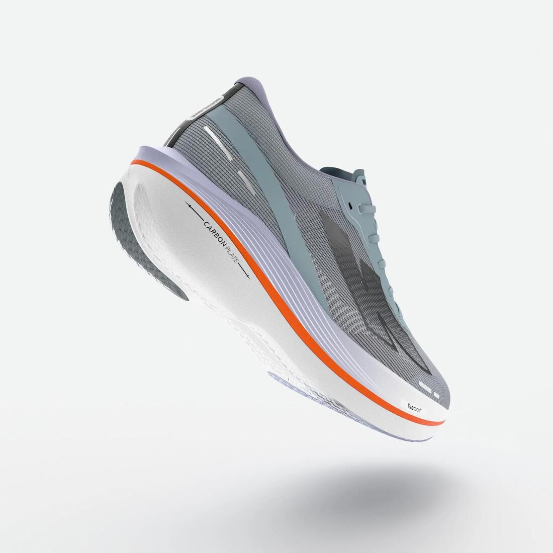 Chaussures de running route plaque carbone femme, Kiprun Kipstorm Challenger