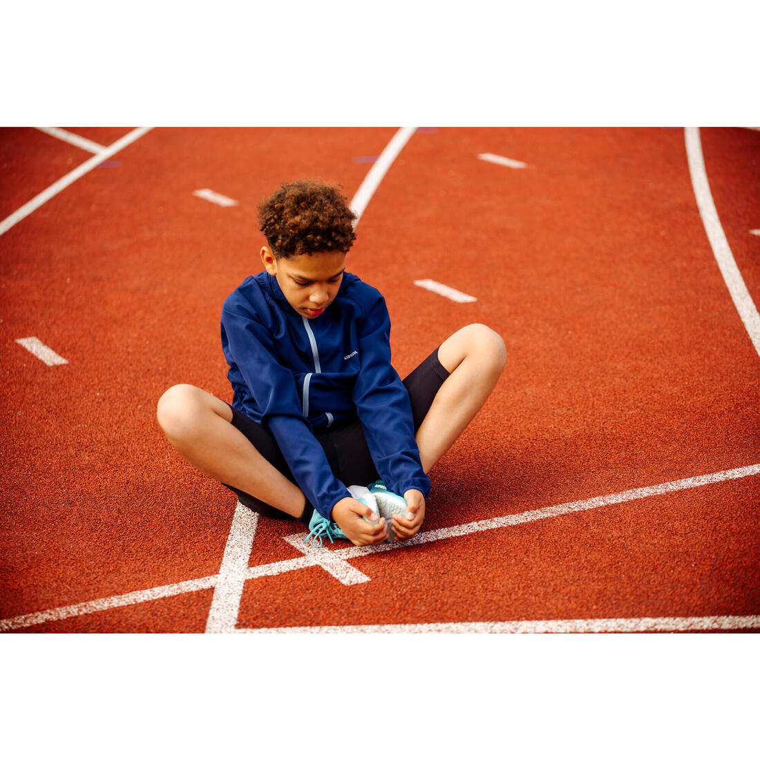 Veste Running coupe vent Enfant - KIPRUN Wind Jacket JR