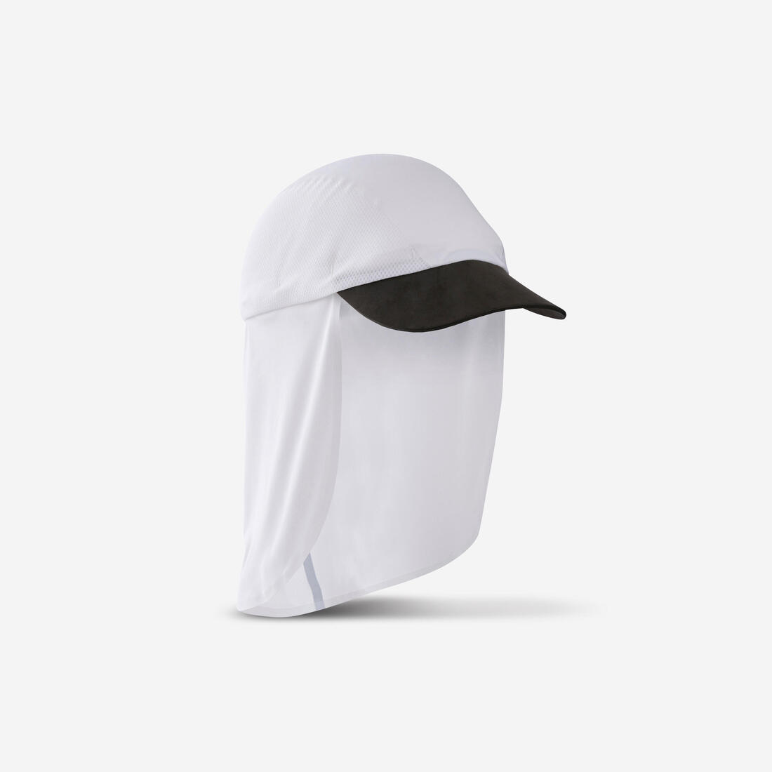 Casquette running trail Homme Femme - KIPRUN Modulable Saharienne noir