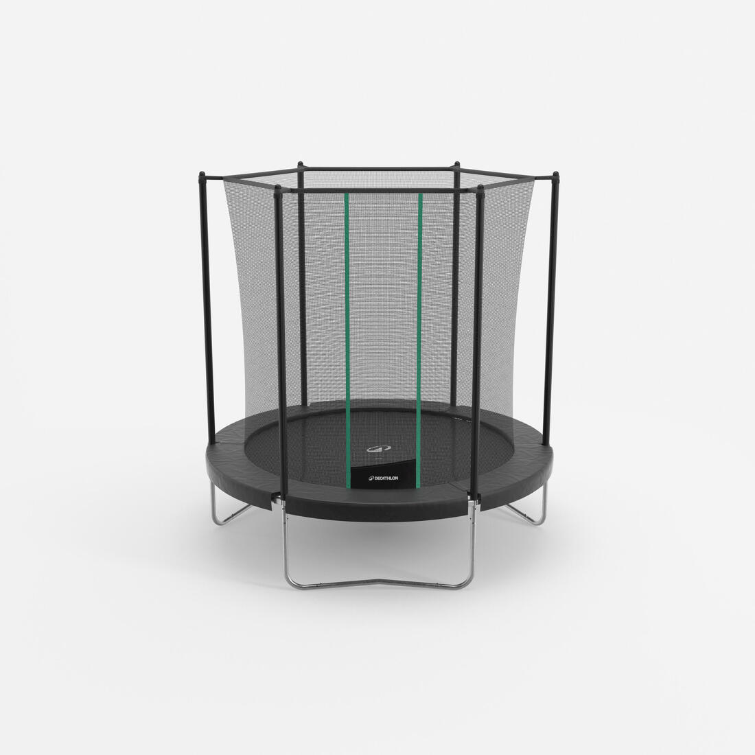 Trampoline rond avec filet de protection, Trampoline 240