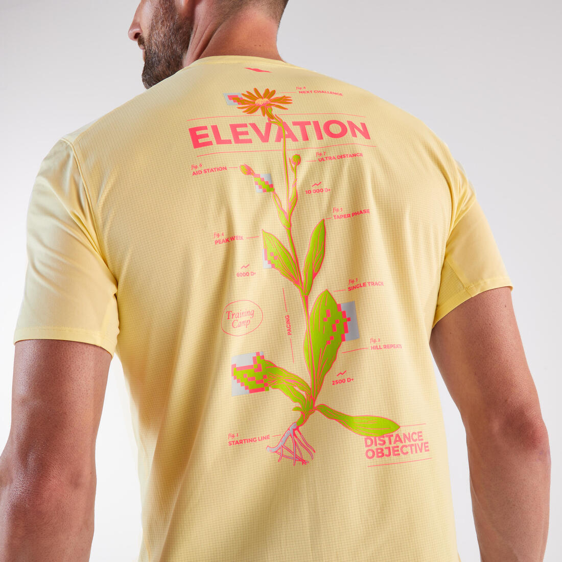 T-shirt de running longue distance homme - kiprun run 900 ultra