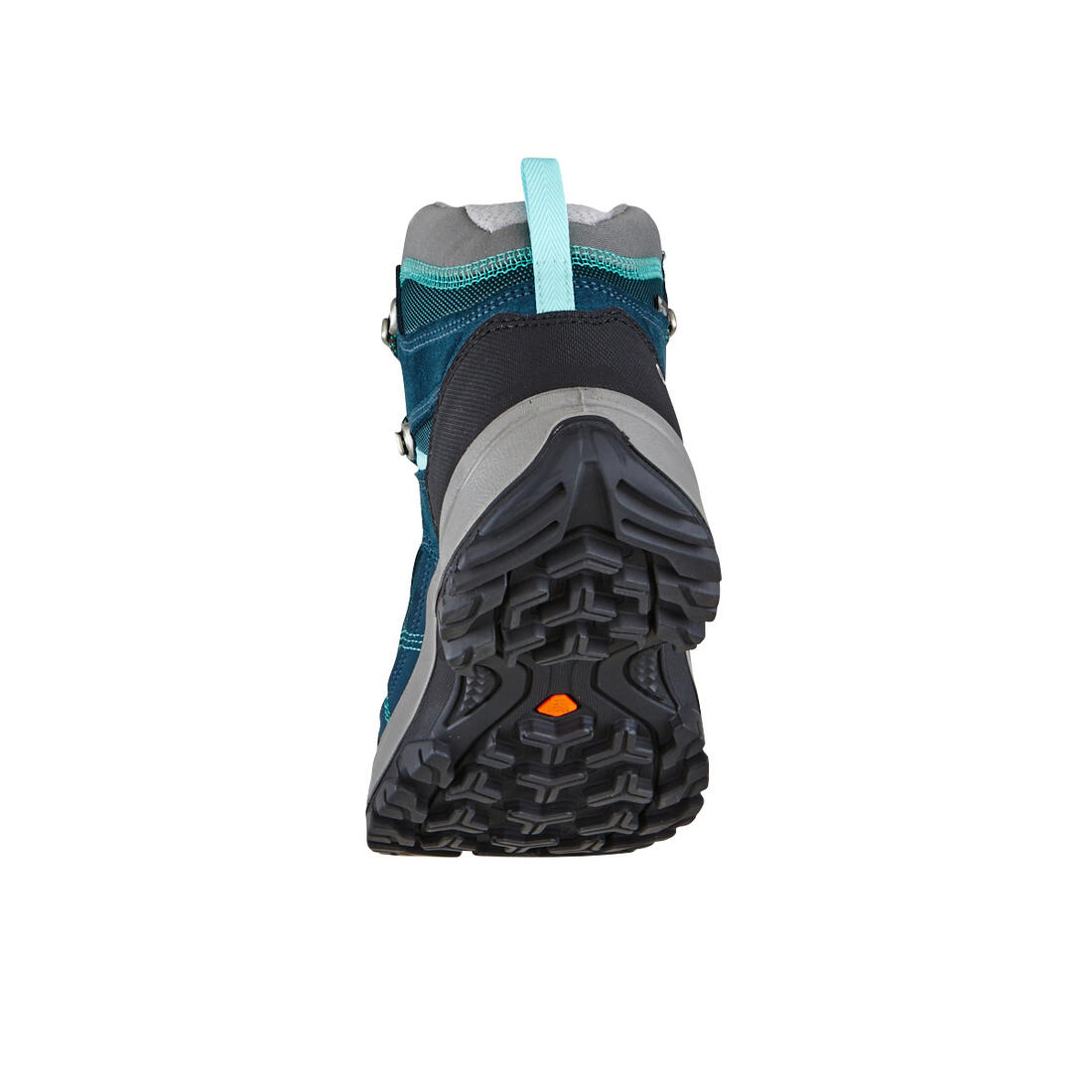 Chaussures imperméables de randonnée montagne - MH100 Mid Turquoise - Femme