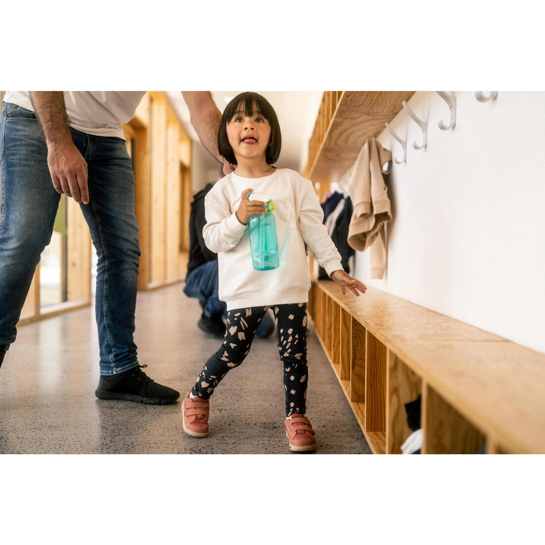 Chaussures de sport à scratch respirantes et confortables bébé