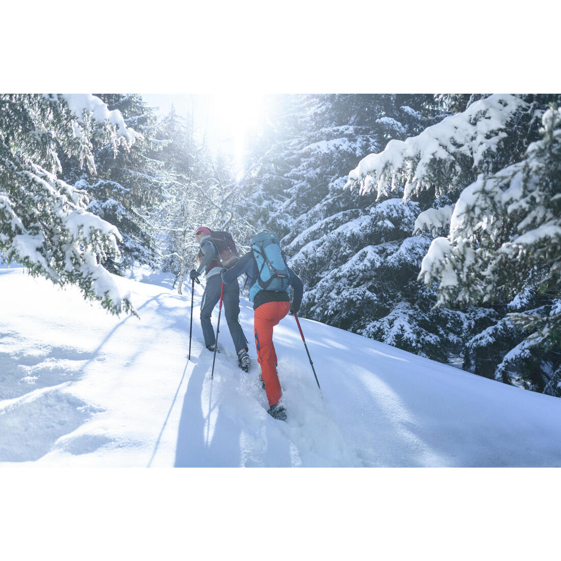 1 bâton de randonnée quatre saisons - MT500 All Season rouge