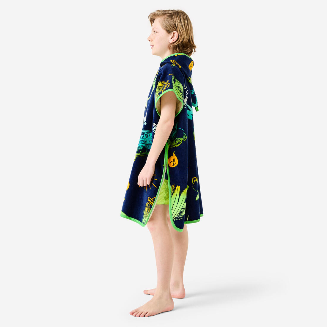 Poncho surf 500 junior (110 à 135 cm) surfy