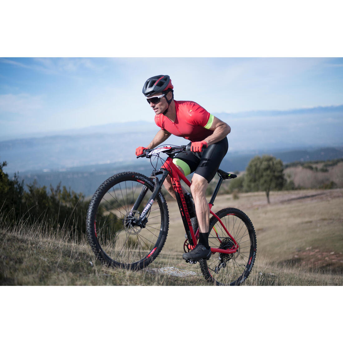 Lunettes VTT XC RACE Photochromique Fluo CAT 1>3