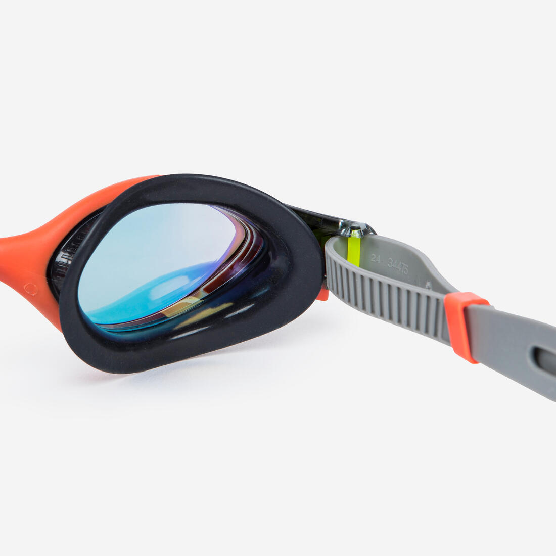 Lunettes de natation verres miroirs - Speedo Biofuse 2.0 noir orange